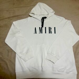 WHITE AMIRI HOODIE